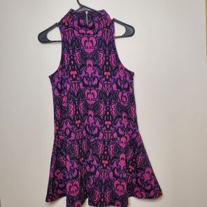 Free People Amelia Purple Knit Mini Dress Size XS